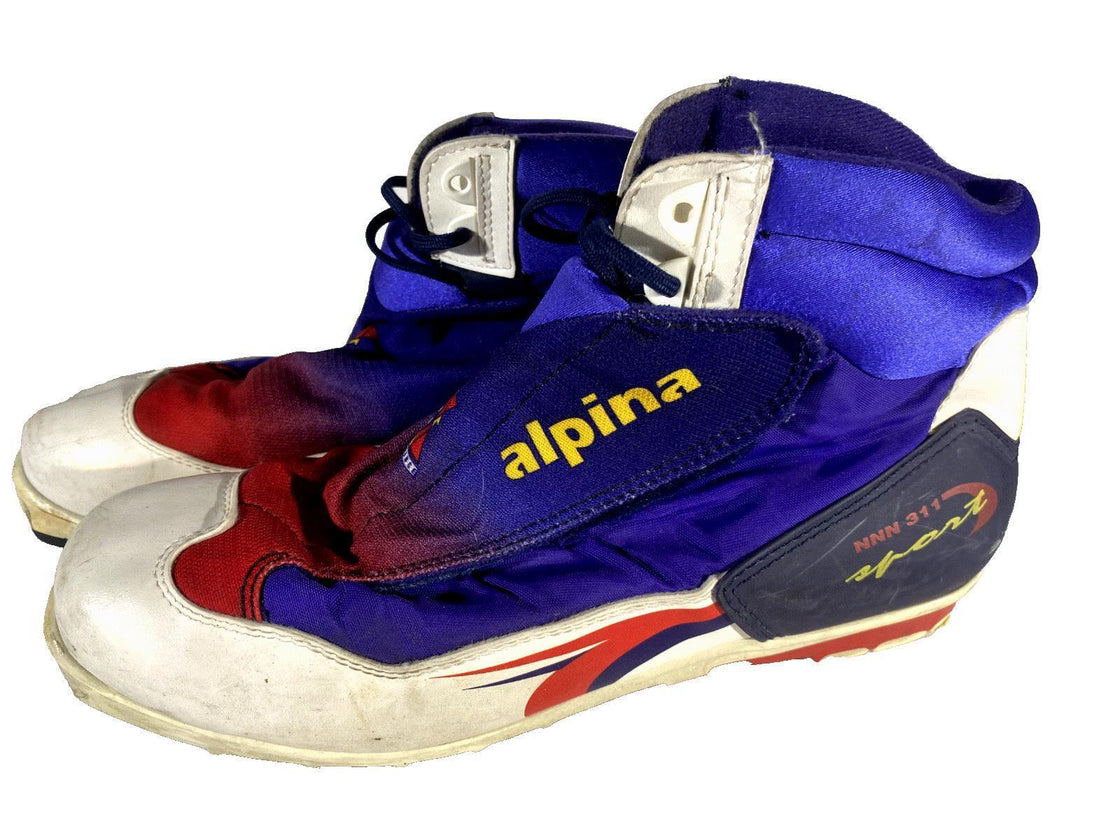 Alpina 311 Classic Nordic Cross Country Ski Boots Size EU45 US11.5 for NNN