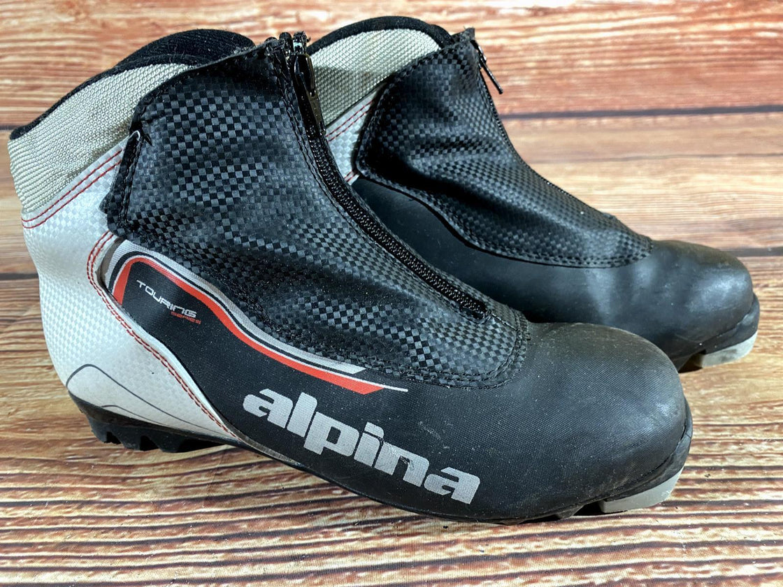 Alpina Touring Nordic Cross Country Ski Boots Size EU40 US7.5 for NNN