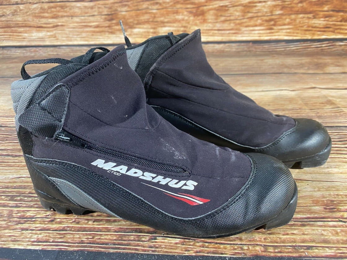 Madshus CT100 Nordic Cross Country Ski Boots Size EU39 US7 NNN bindings