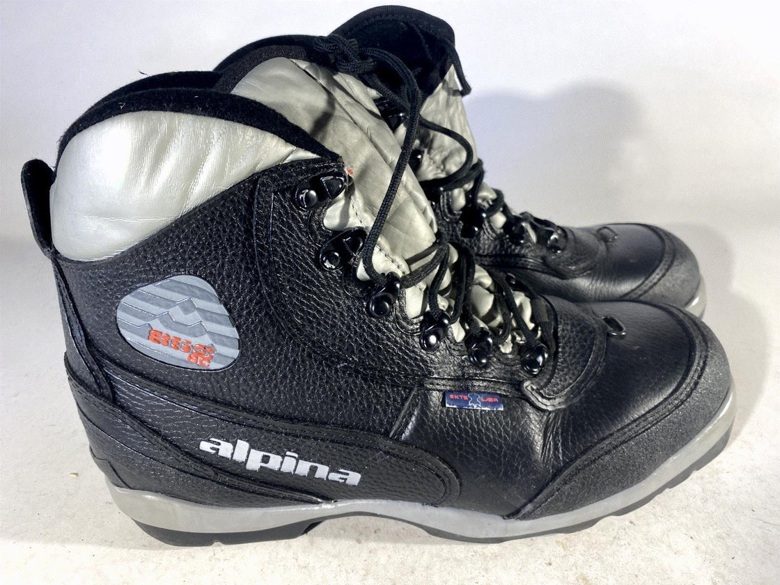 Alpina Back Country Nordic Cross Country Ski Boots Size EU45 US11.5 NNN BC
