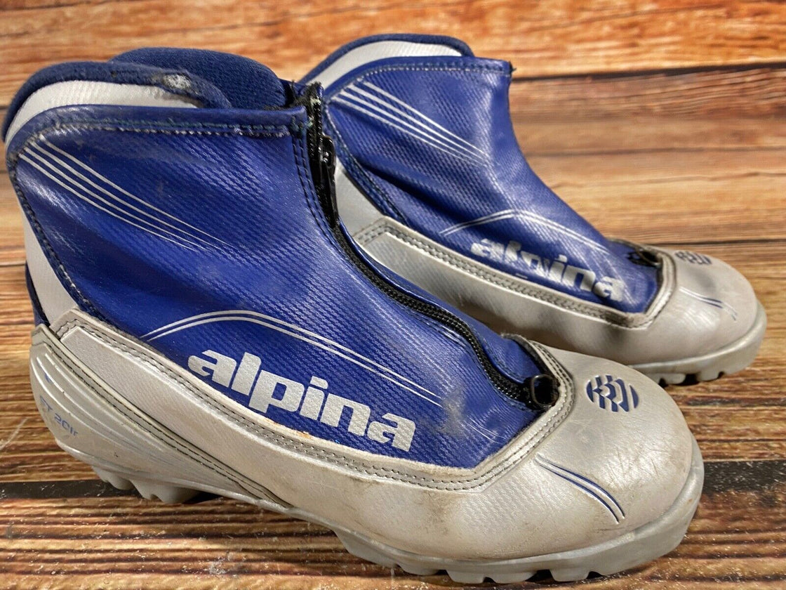 Alpina ST20jr Nordic Cross Country Ski Boots Size EU36 US4.5 for NNN 979