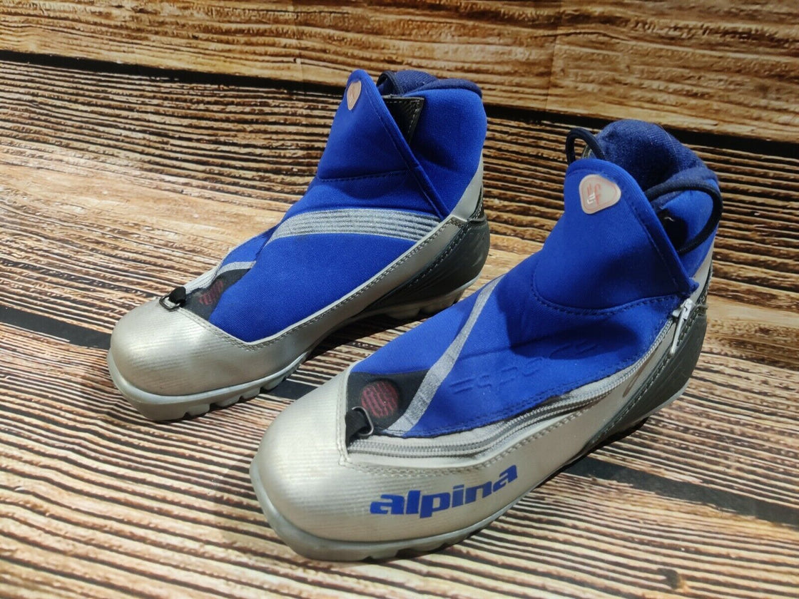 Alpina ST11J Cross Country Nordic Backcountry Ski Boots Size EU37 US5 NNN