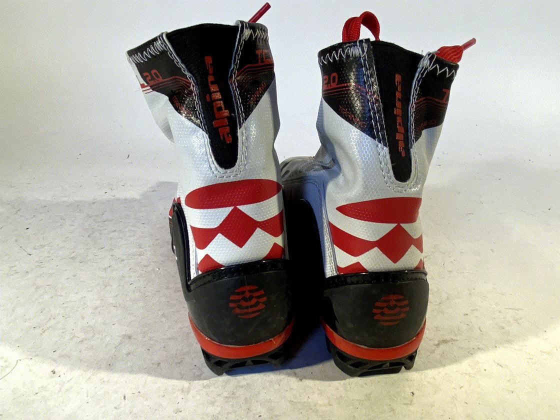 Alpina TCL Classic Nordic Cross Country Ski Boots Size EU40 US7.5 for NNN 399