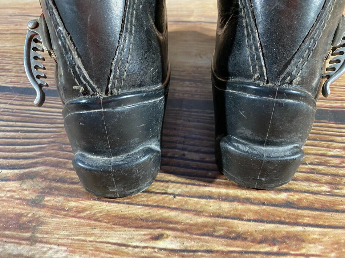 WEKAL SCHUH Vintage Alpine Ski Boots Mountain Skiing US7 UK6 Mondo 255 KL149