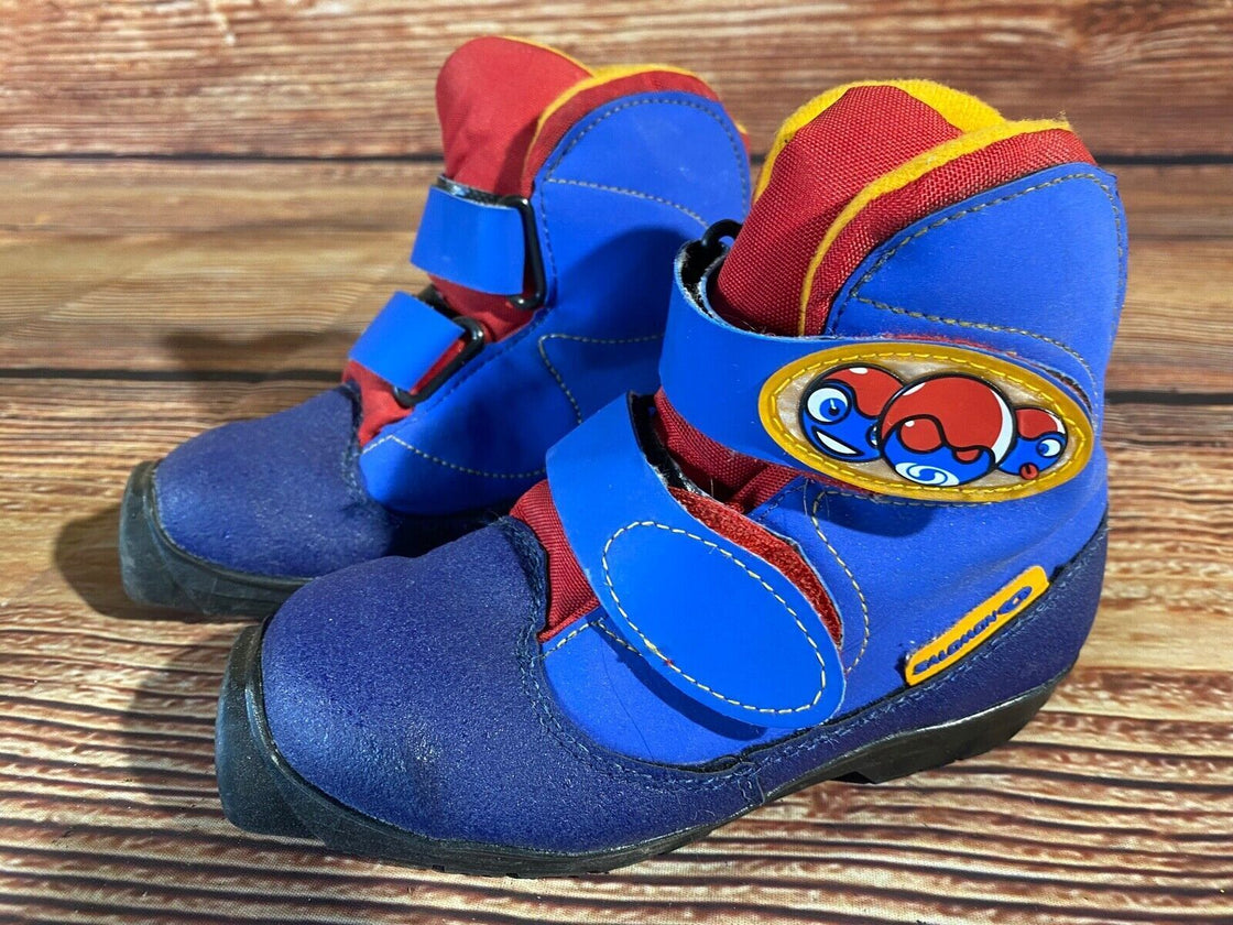 Salomon Kids Nordic  Cross Country Ski Boots Size EU30 US12 SNS Profil S72