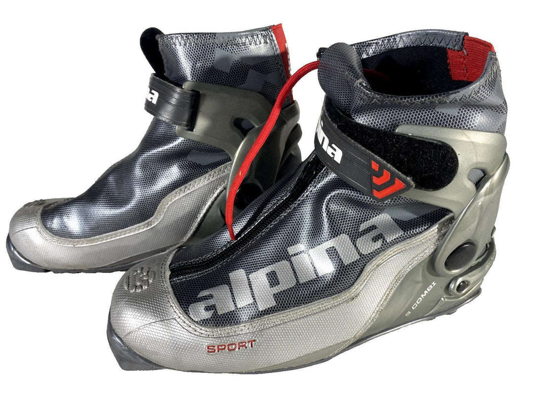 Alpina S Combi Cross Country Ski Boots Classic Size EU37 US5.5 NNN 950
