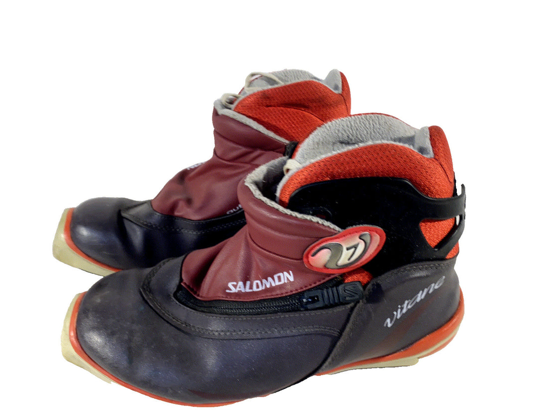 Salomon Classic Nordic Cross Country Ski Boots Size EU38 US6.5 SNS Profil 498