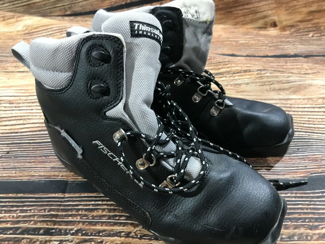Fischer Nordic Cross Country Ski Boots Size EU37 US5 SNS Profil