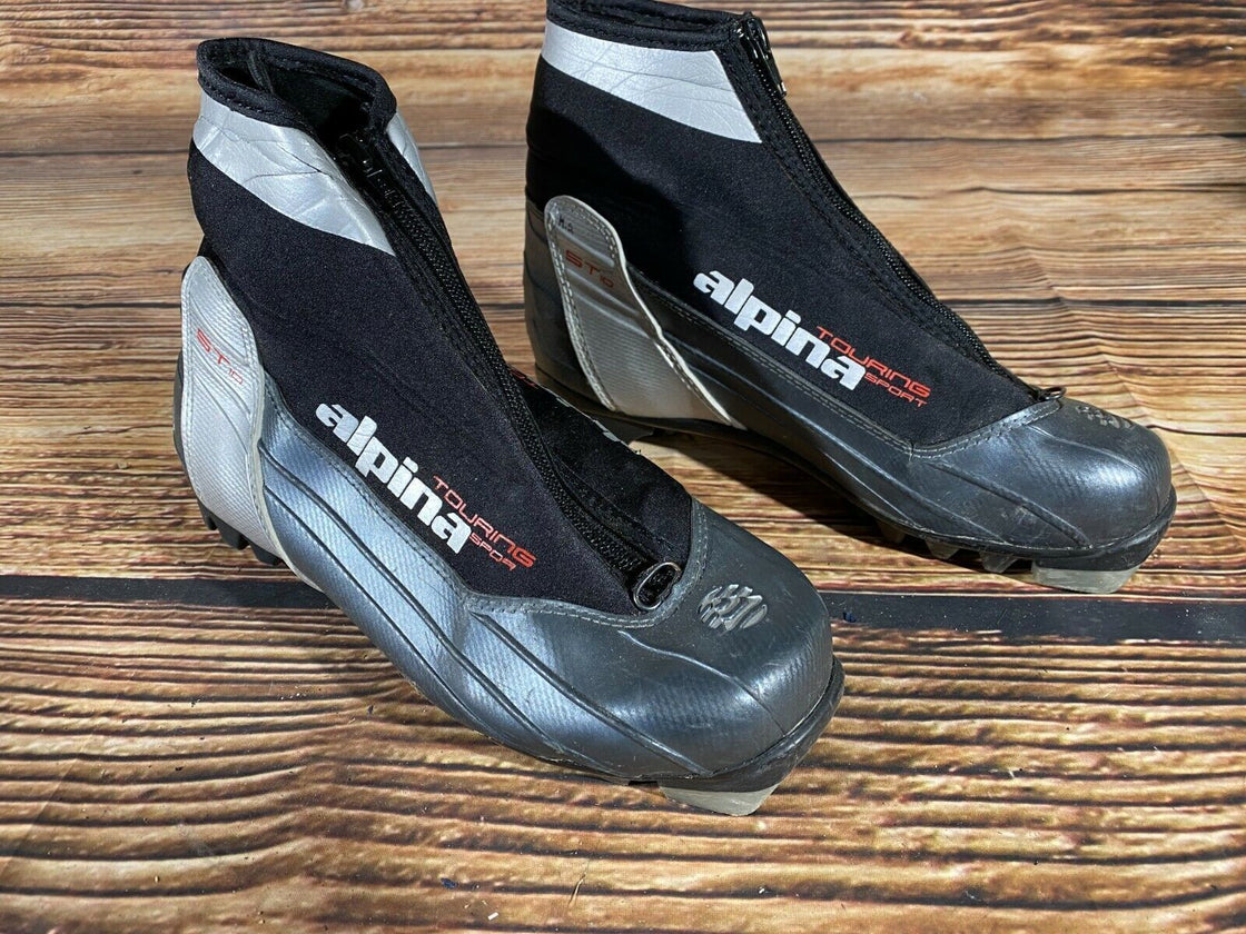 Alpina ST10 Cross Country Ski Boots Classic Size EU38 US6 NNN Rottefella 706