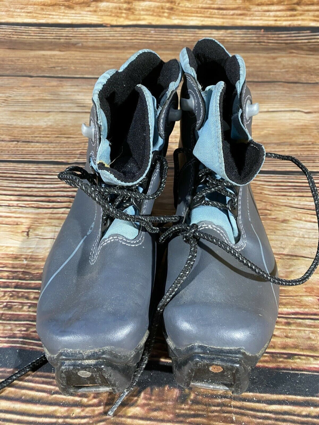 SALOMON Nordic Cross Country Ski Boots Size EU38 US6.5 SNS profil