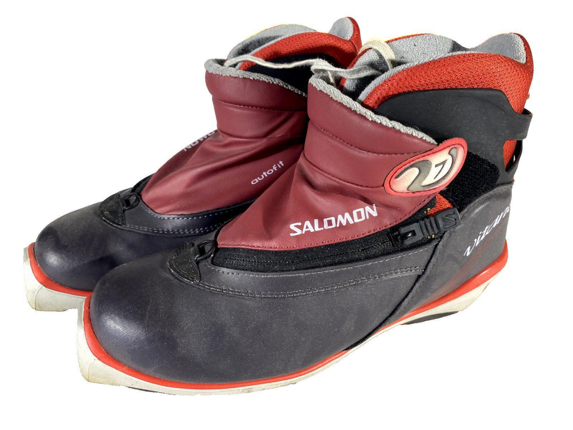 SALOMON Vitane 7 Nordic Cross Country Ski Boots Size EU42 US9.5 SNS Profil