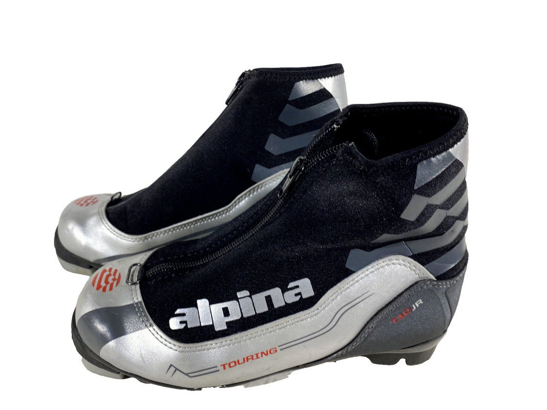 Alpina T10 jr Nordic Cross Country Classic Ski Boots Size EU36 US4.5 NNN 208