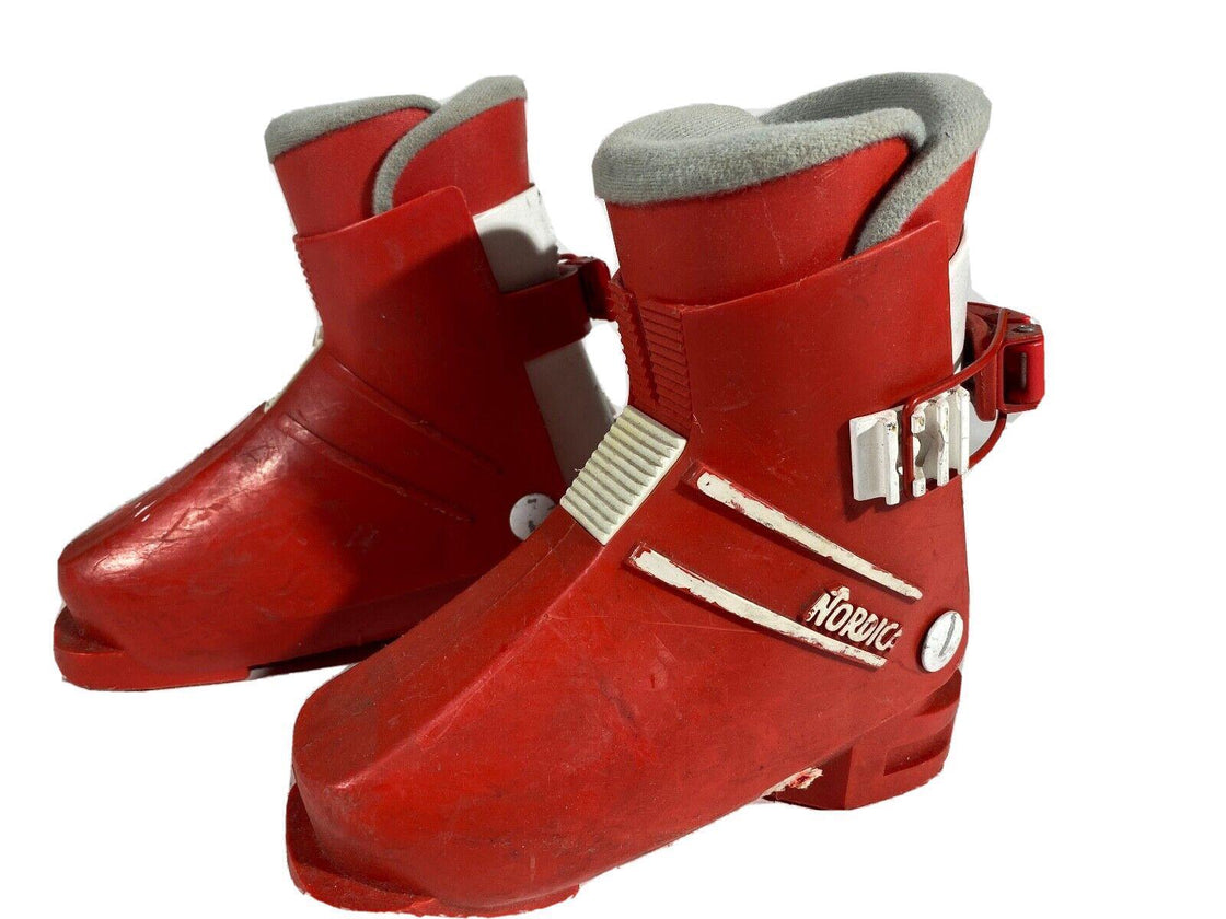 NORDICA Alpine Ski Boots Kids Youth Size Mondo 172 mm, Outer Sole 205 mm DH28