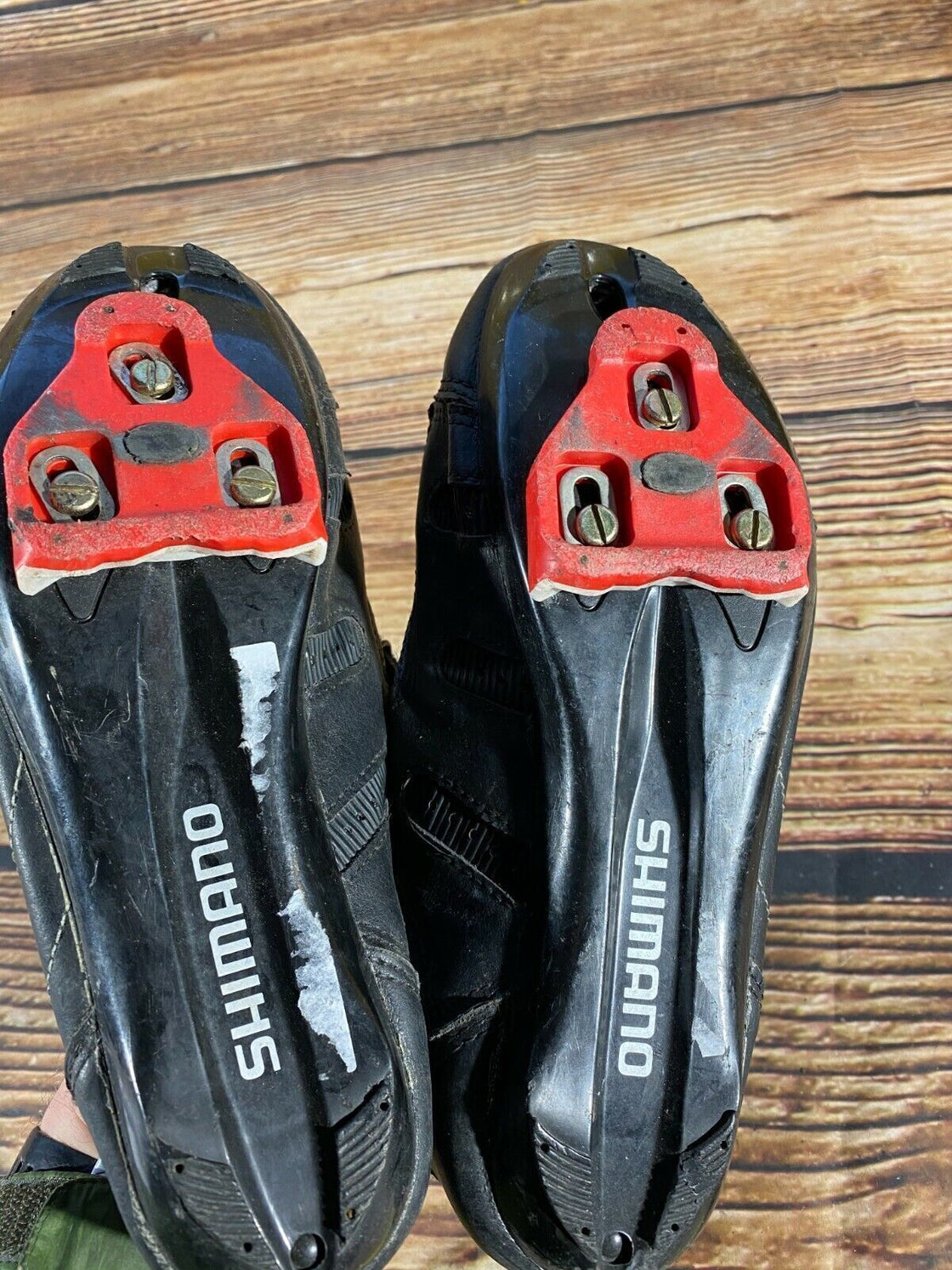 SHIMANO R078 Road Cycling Shoes Clipless Biking Boots Size EU 41 with Cleats