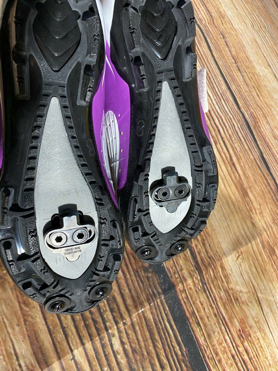 DIADORA Cycling Shoes MTB Mountain Biking Boots Ladies Size EU39 With SPD Cleats