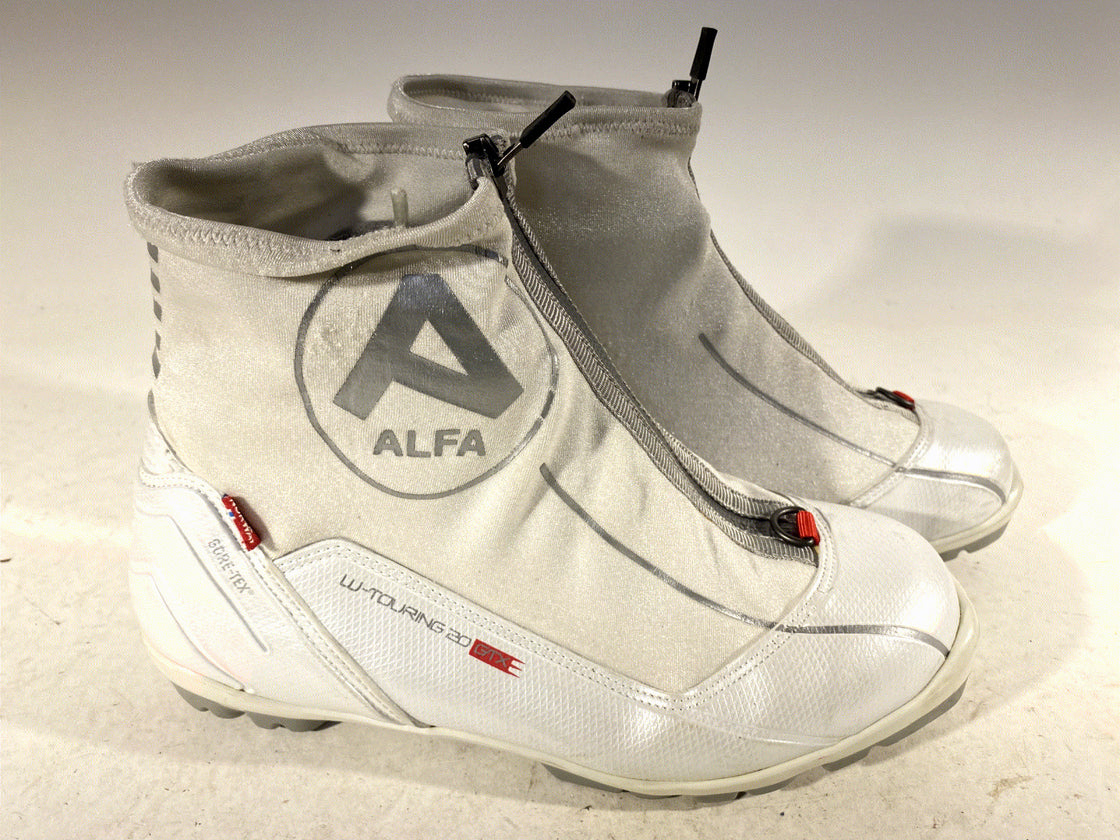 Alfa Gore-tex Nordic Cross Country Ski Boots Ladies Size EU40 US9 UK6.5 NNN 505