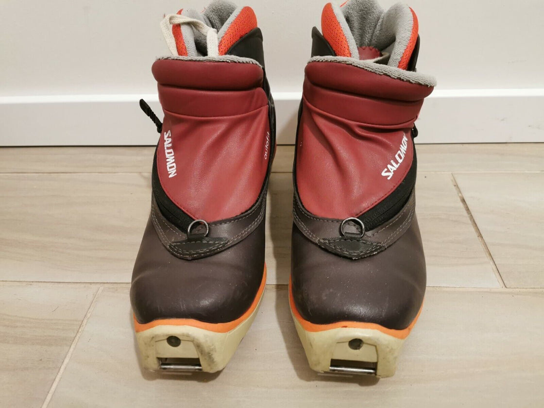 SALOMON Vitane 7 Nordic Cross Country Ski Boots Size EU38 US6 SNS Profil