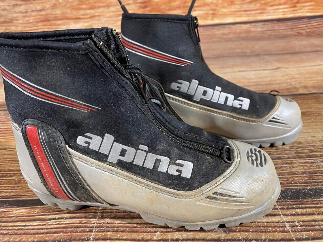 Alpina ST10 Nordic Cross Country Ski Boots Size EU36 US4.5 for NNN 641