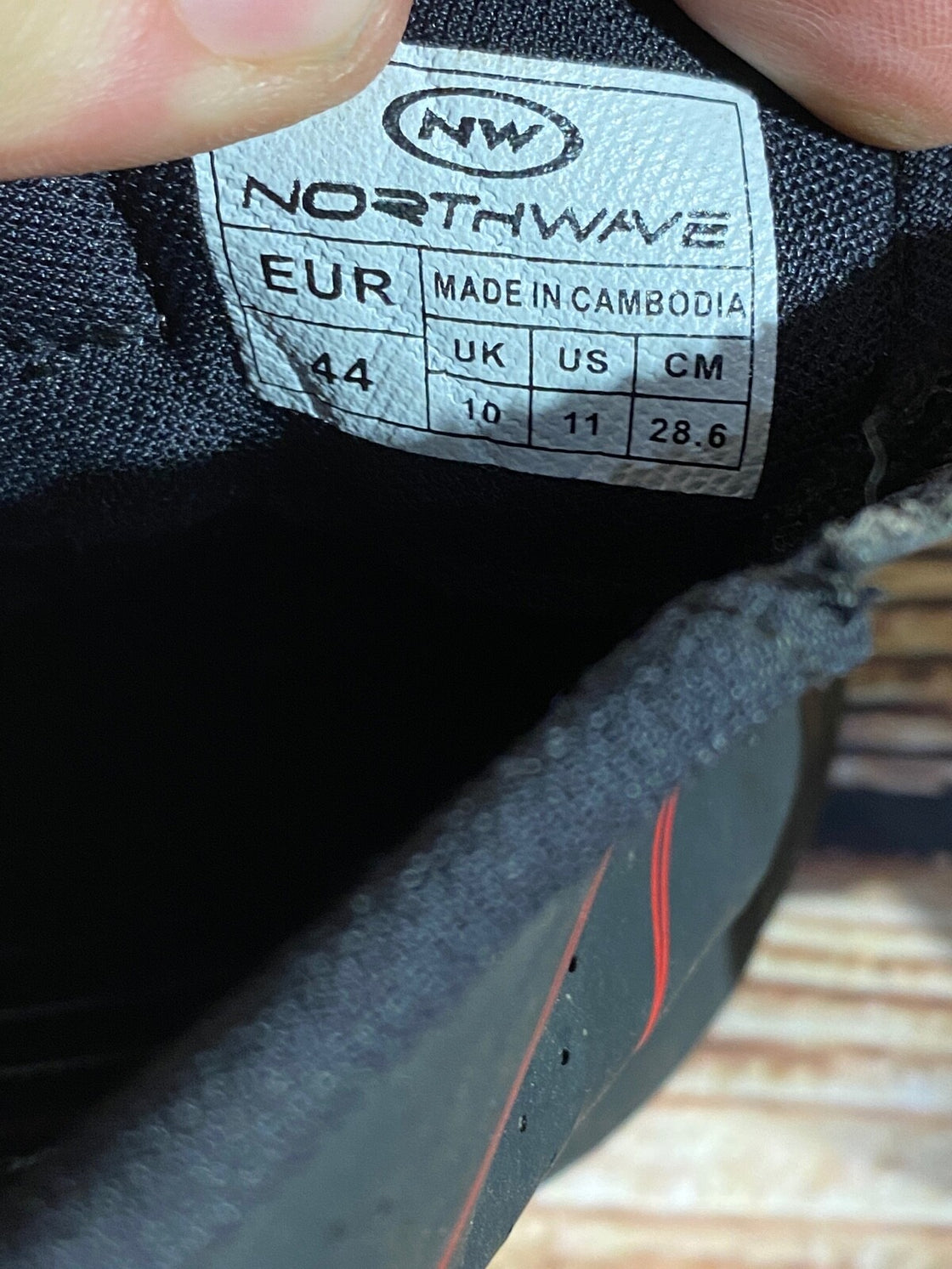 NORTHWAVE Phantom 2SRS Road Cycling Shoes Biking Boots Size EU44, US11 Mondo 280