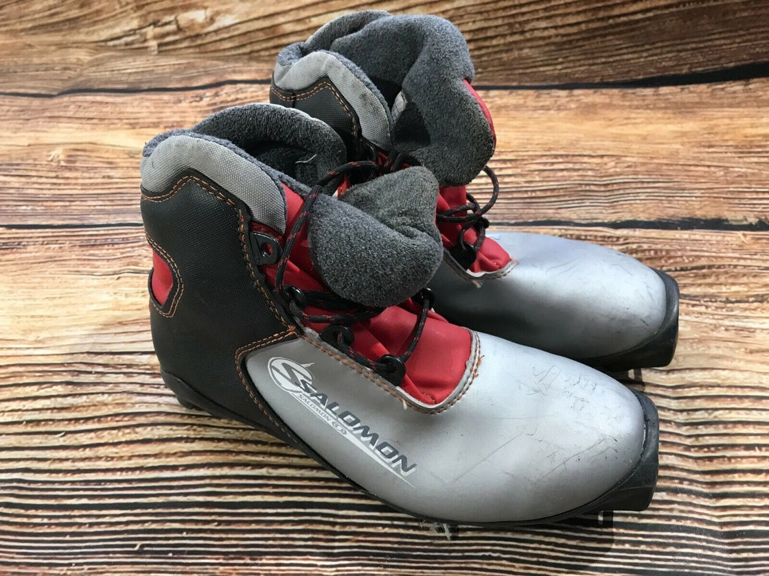 SALOMON Nordic Cross Country Ski Boots Size EU38 US5.5 SNS Profil