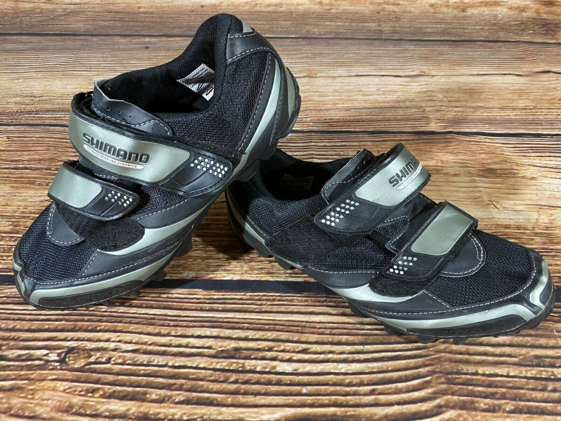 SHIMANO M064L Cycling Shoes MTB Mountain Biking Boots Size EU 41 With SPD Cleats