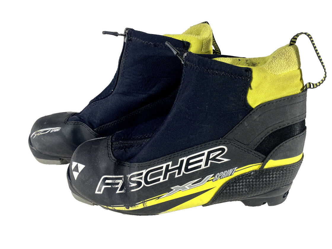 Fischer XJ Sprint Classic Nordic Cross Country Ski Boots Size EU37 US5 NNN