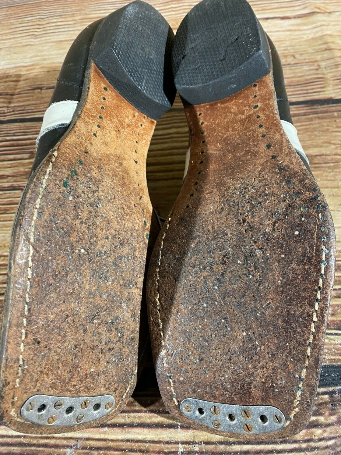 Varegg Vintage Nordic Norm Cross Country Ski Boots Size EU38 US6 NN 75mm