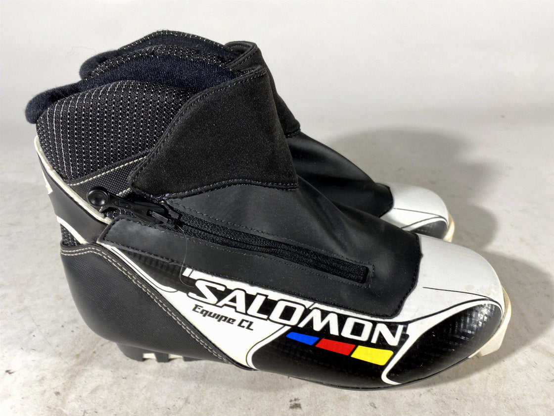 SALOMON Equipe Classic Nordic Cross Country Ski Boots Size EU36 US4 SNS Pilot
