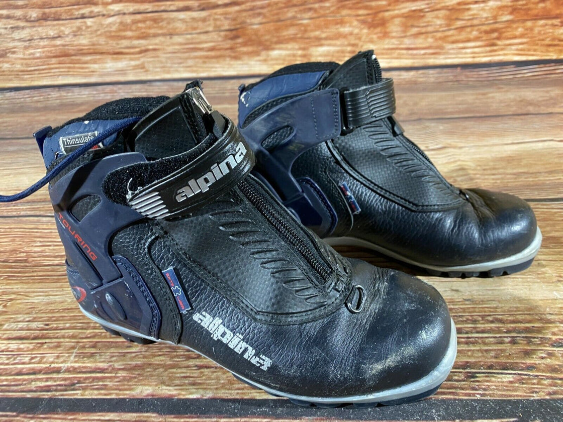 Alpina 240 Nordic Cross Country Ski Boots Size EU37 US5 for NNN 608