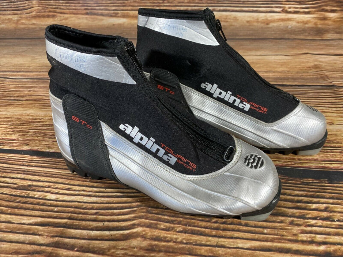 Alpina ST10 Cross Country Ski Boots Combi Size EU38 US6 NNN 930