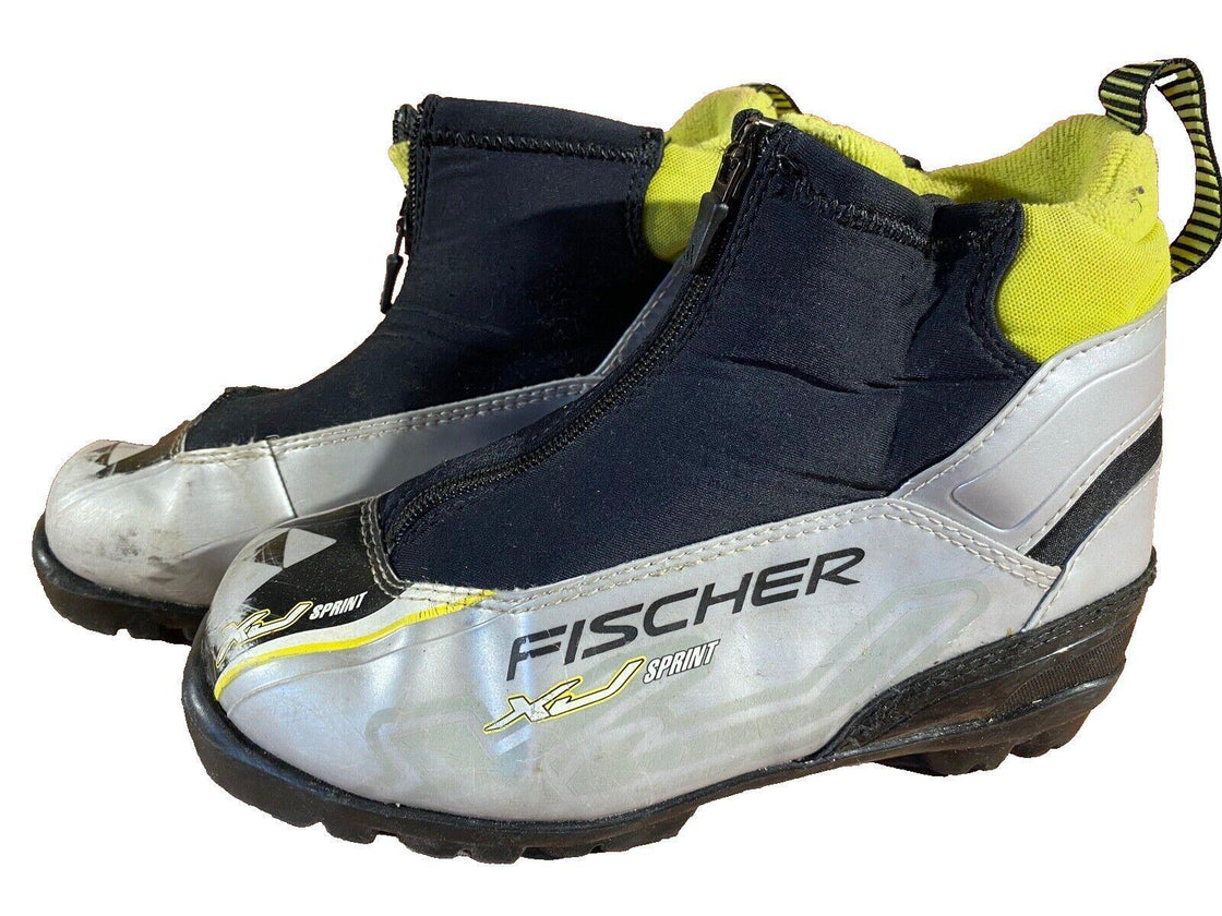 Fischer XJ Sprint Nordic Cross Country Ski Boots Size EU36 US4.5 NNN
