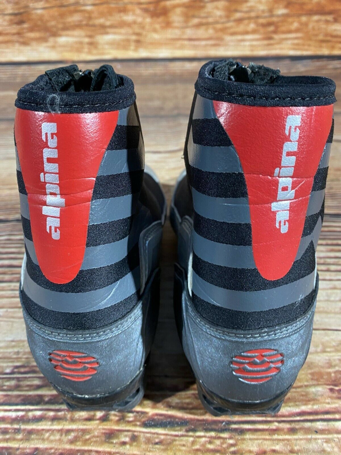 Alpina T10 jr Nordic Cross Country Ski Boots Size EU36 US4.5 NNN 1028