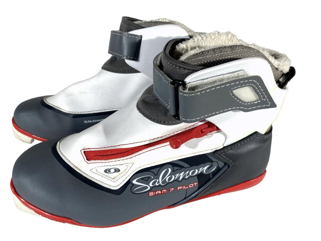 SALOMON Siam 7 Classic  Cross Country Ski Boots Size EU37 1/3 US6 SNS Pilot