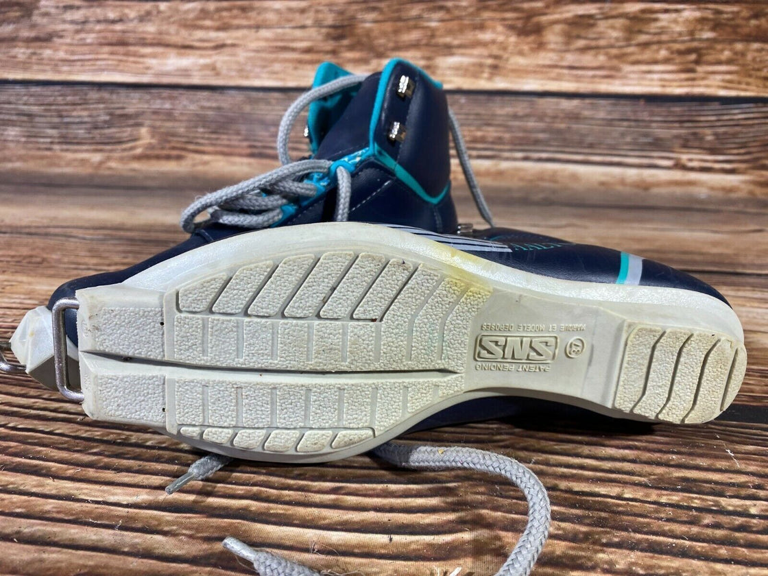 AALTONEN Nordic Cross Country Ski Boots Ladies Size EU37 US5 SNS Old Profil 1222