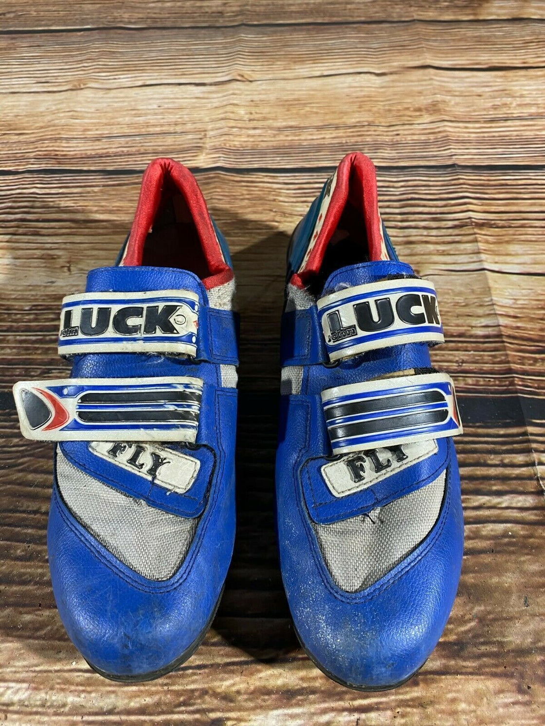 LUCK Fly Cycling Shoes Vintage MTB Mountain Biking Boots Size EU42 US9 SPD