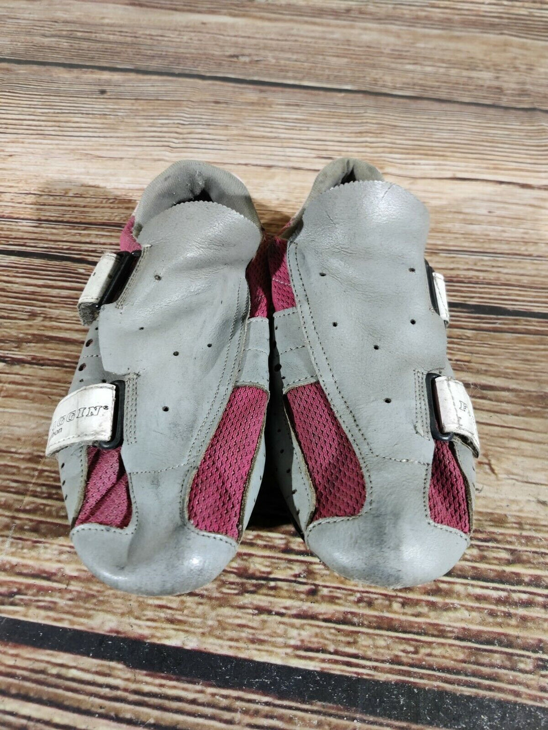 FAGGIN Vintage Road Cycling Shoes Road Bike Boots 3 Bolts Size EU42 US8