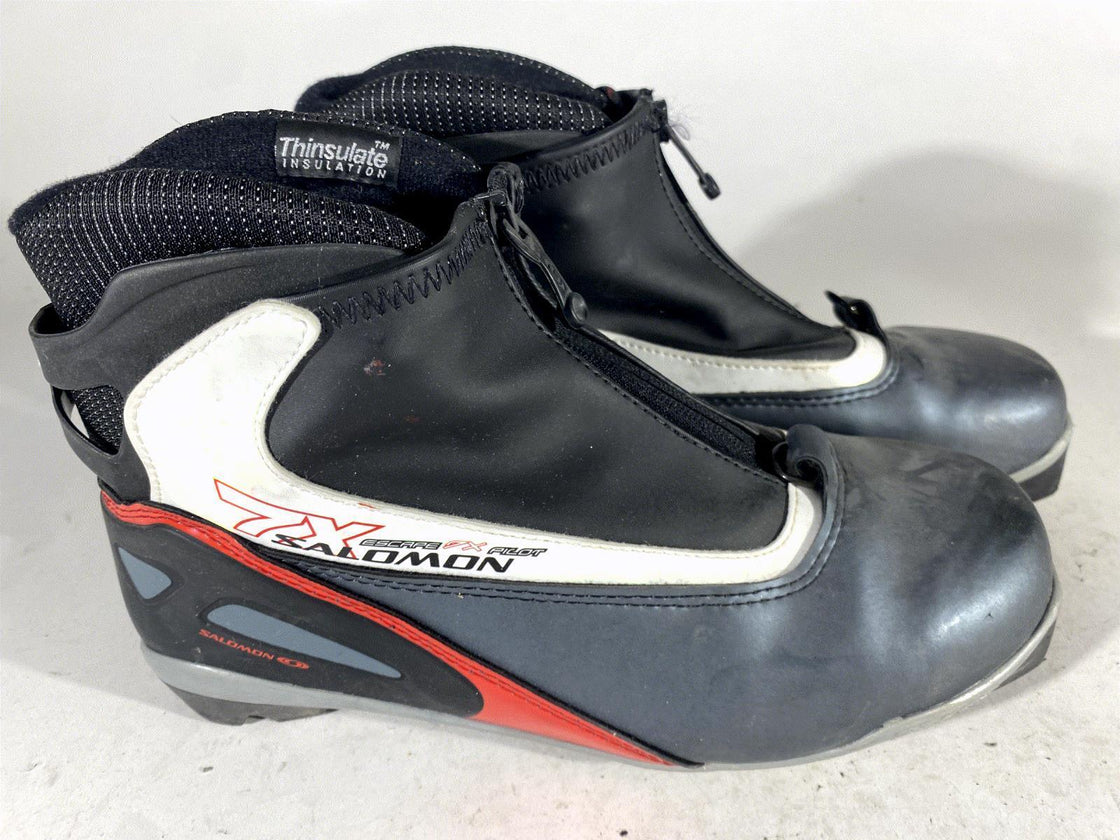 SALOMON Escape 7X Classic Cross Country Ski Boots Size EU42 2/3 US9 SNS Pilot