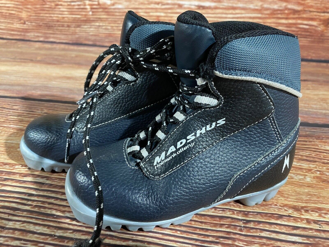 Madshus Holm Kids Nordic Cross Country Ski Boots Size EU28 US10.5 NNN M255