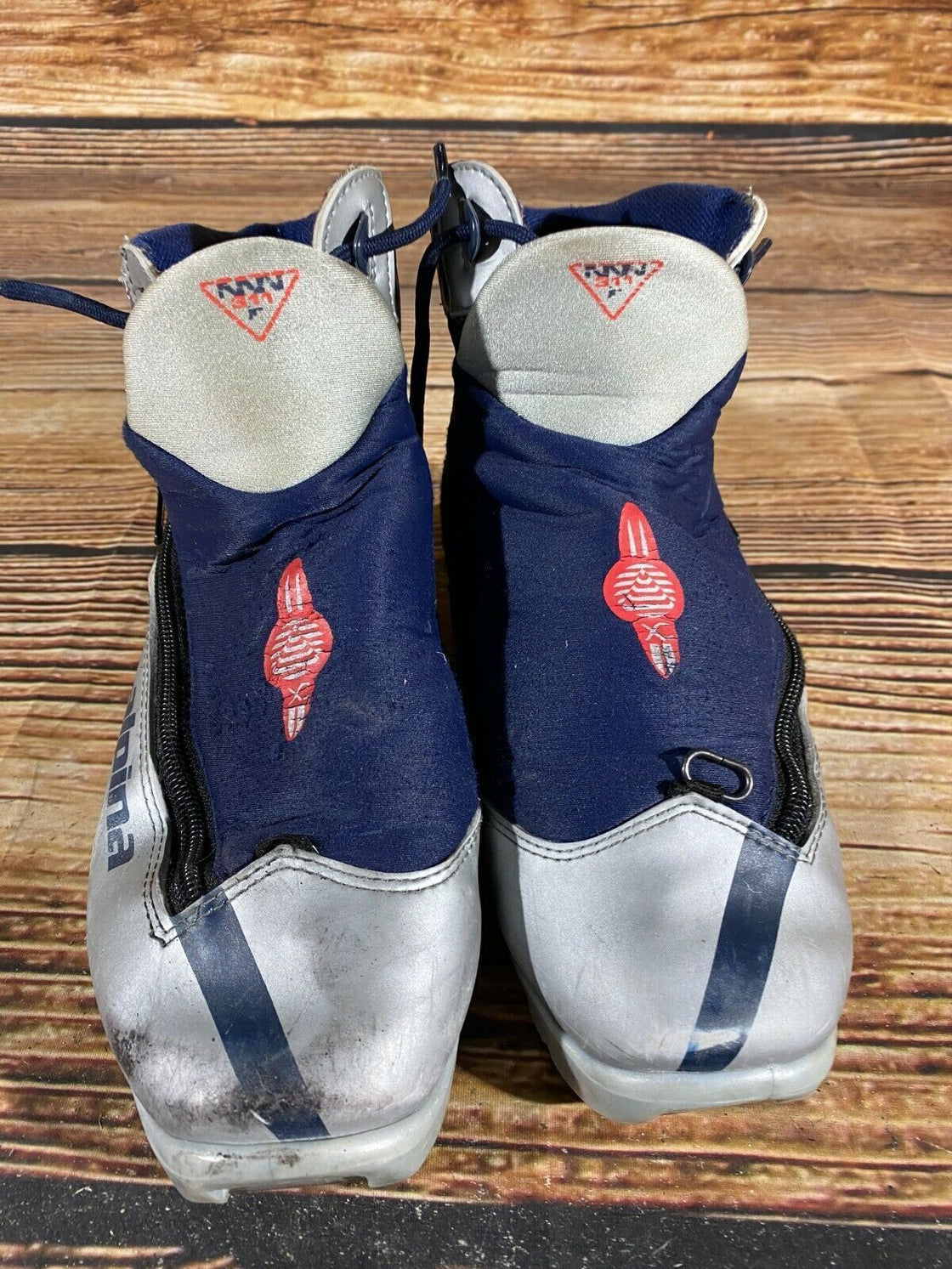 Alpina 311 Nordic Cross Country Ski Boots Size EU38 US6 NNN bindings 849