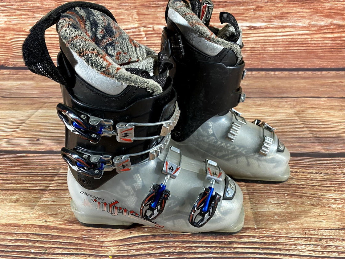 Nordica Alpine Ski Boots Downhill Size Mondo 222 mm, Outer Sole 268 mm DH132
