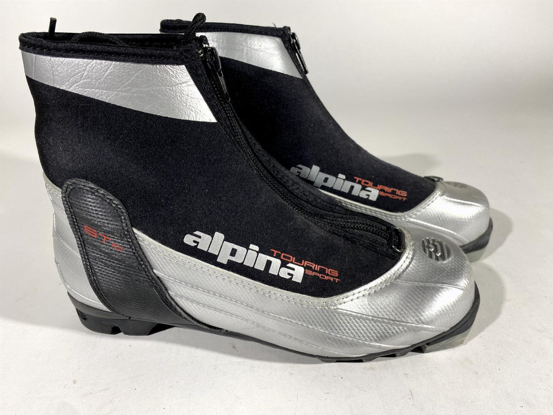 Alpina ST10L Nordic Cross Country Ski Boots Size EU37 US5.5 for NNN