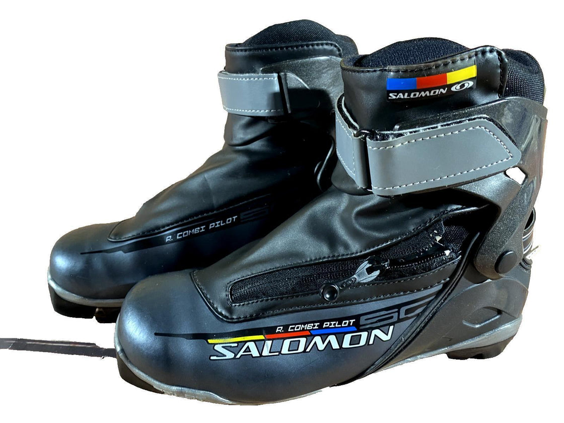 SALOMON R Combi Nordic Cross Country Ski Boots Size EU38 US5.5 SNS Pilot