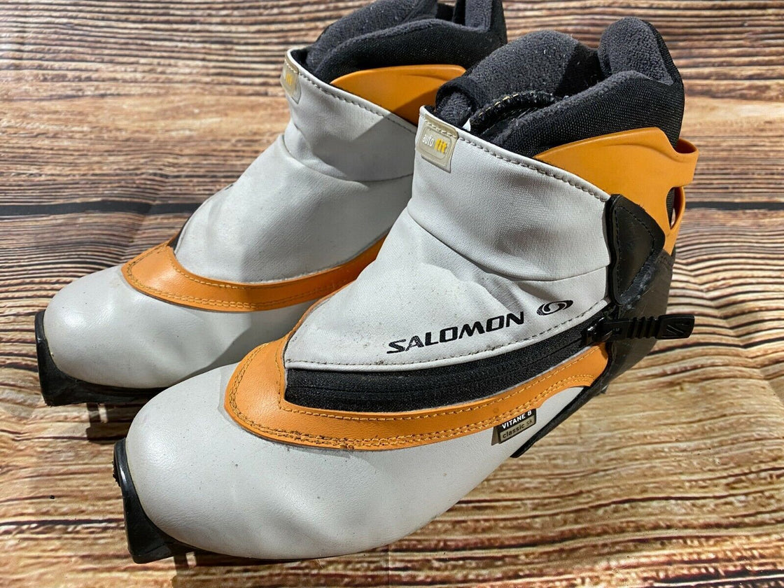 SALOMON Vitane 8SK Cross Country Ski Boots Size EU38 US6.5 SNS Profil