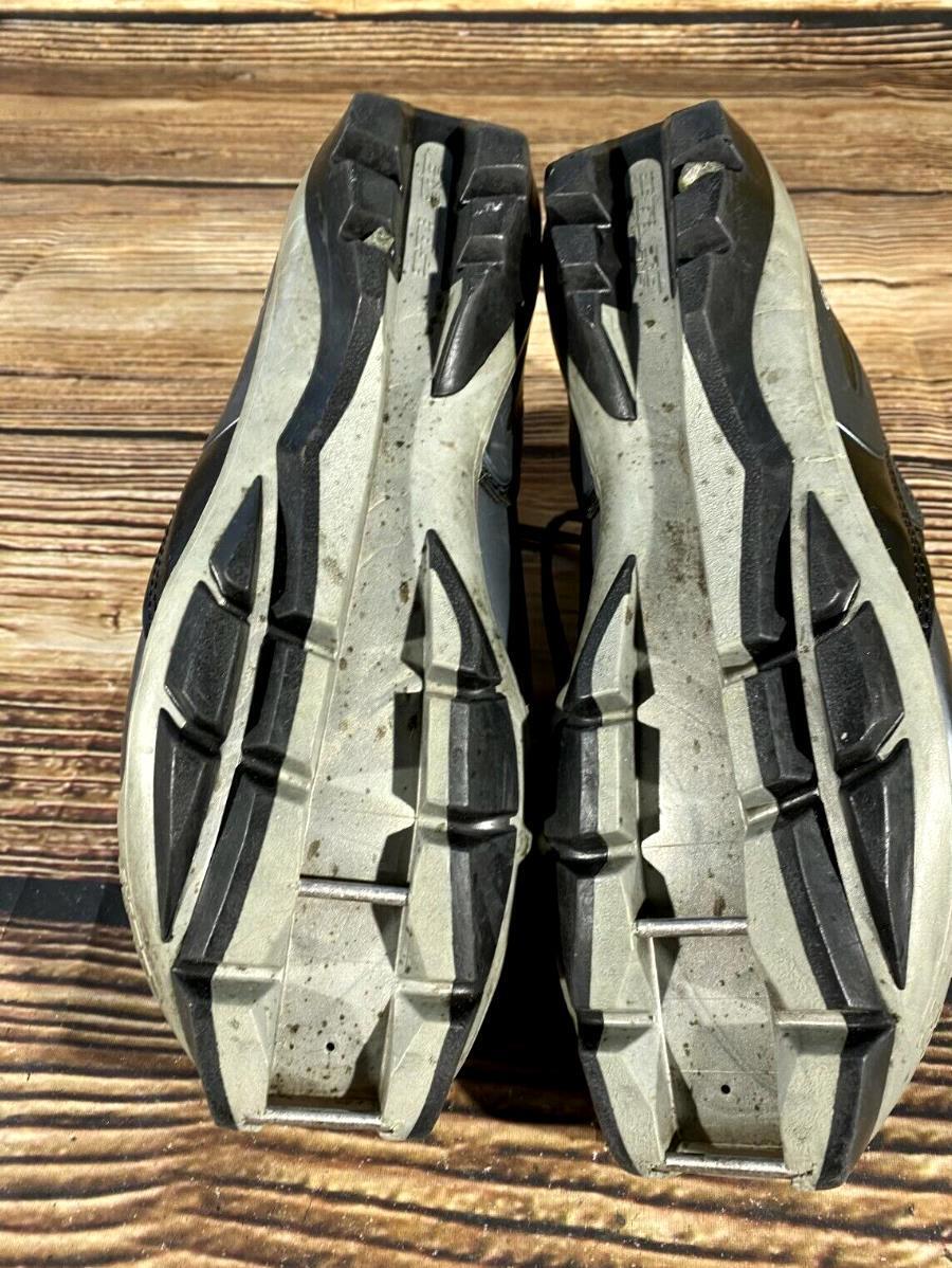 SALOMON 7X Classic Nordic Cross Country Ski Boots Size EU41 1/3 US8 SNS Pilot