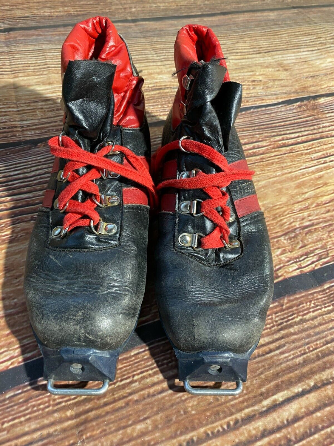 SUVEREN Vintage Nordic Cross Country Ski Boots Size EU38 US6 for SNS Old