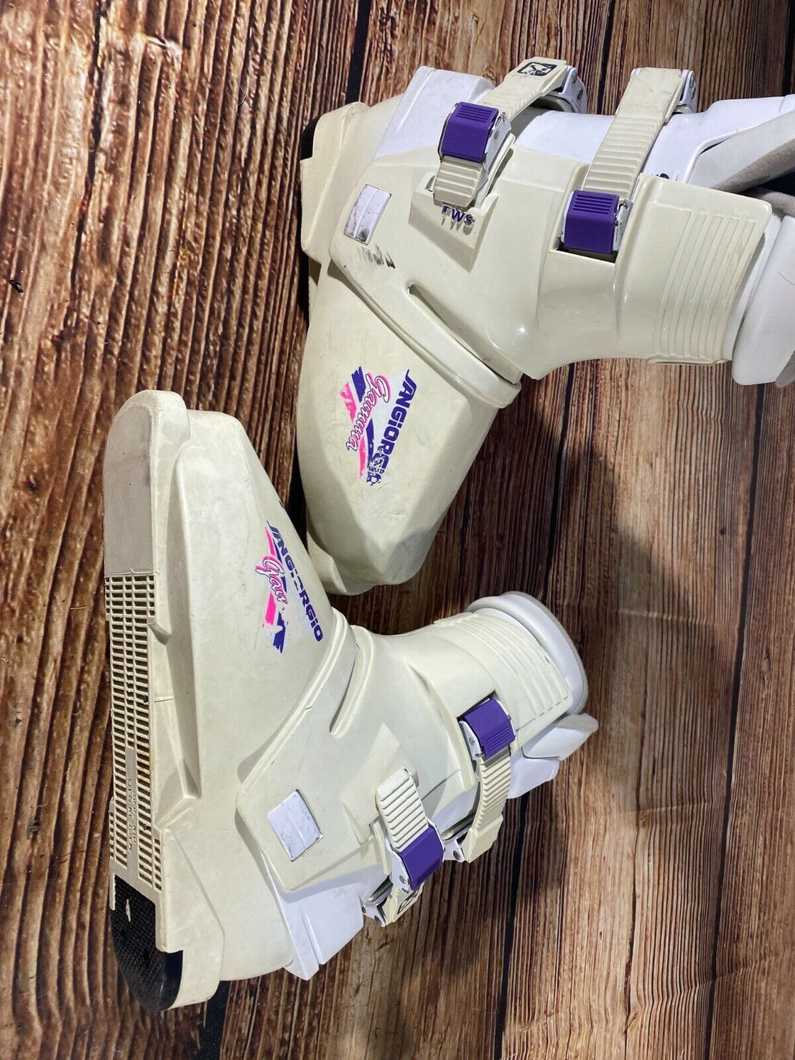 SANGIORGIO Vintage Alpine Ski Boots Size Mondo 252 mm, Outer Sole 295 mm DH50