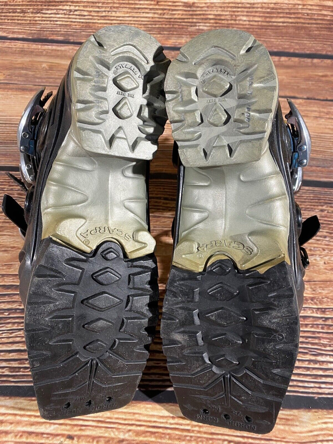 SCARPA T2 Telemark Nordic Norm Cross Ski Boots Size MONDO 238 US4.5 NN 75mm 3pin