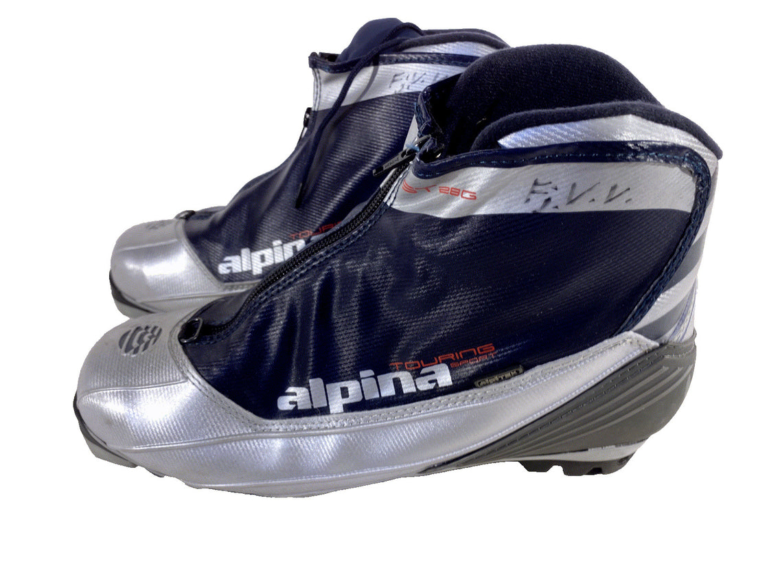 Alpina ST28G Nordic Cross Country Ski Boots Size EU44 US10.5 for NNN 325
