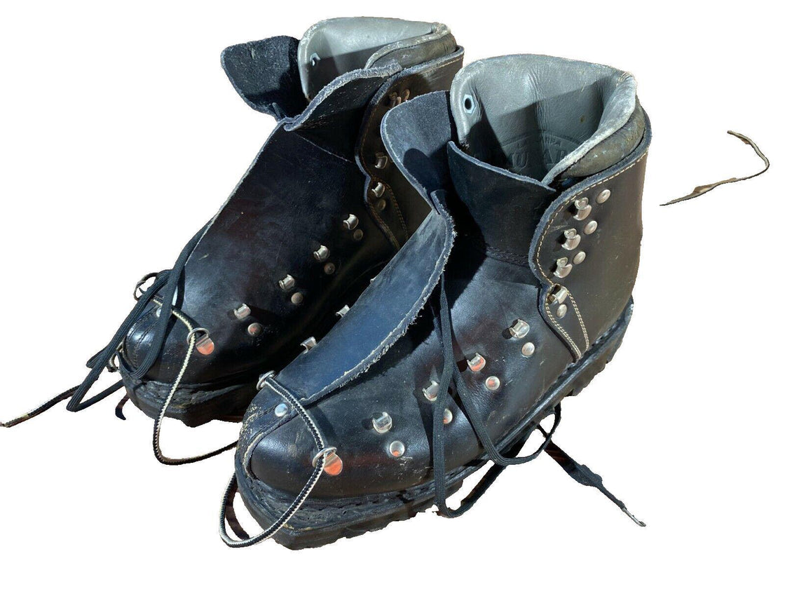 MUNARI Vintage Alpine Ski Boots Skiing Shoes US6 UK5 Mondo 235 Italy KL145
