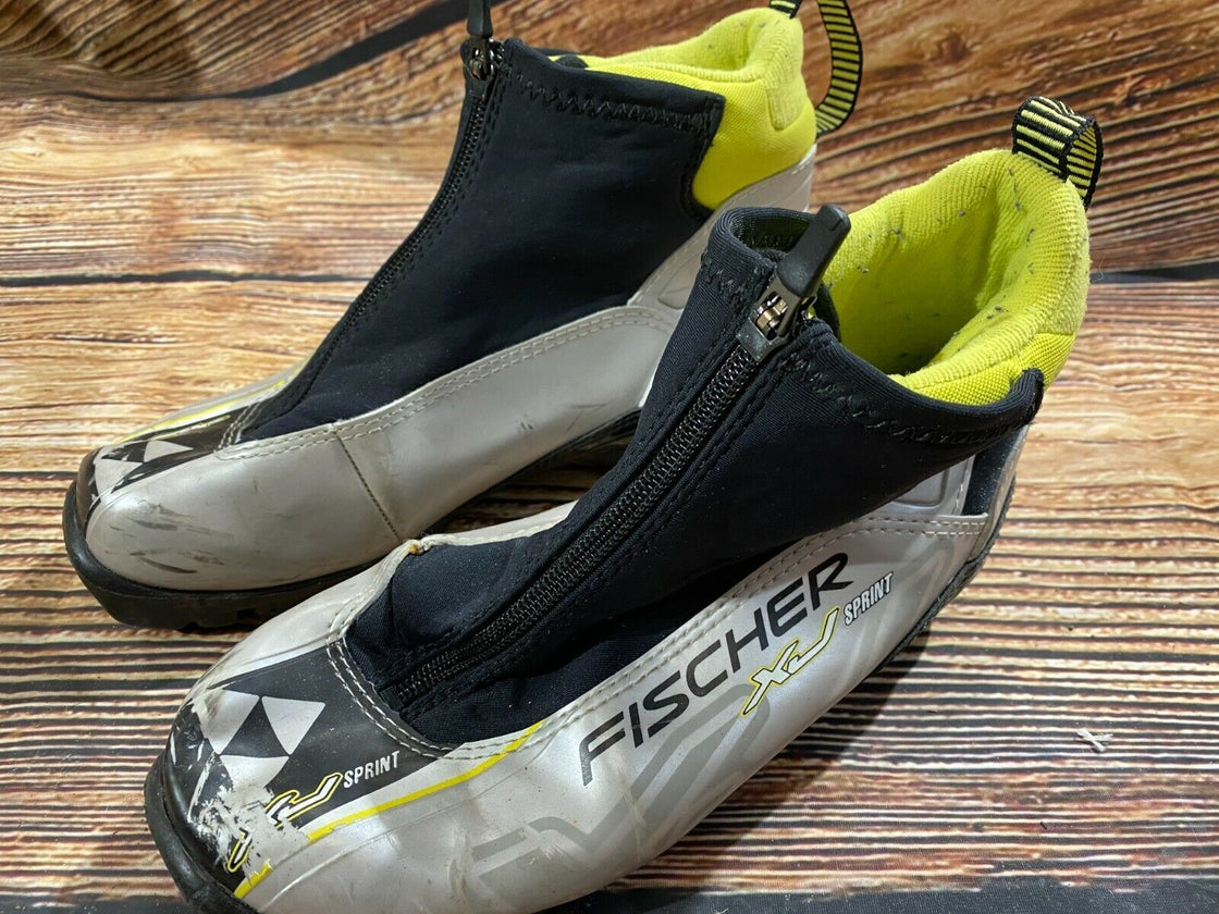 Fischer XJ Sprint Nordic Cross Country Ski Boots Combi Size EU 37 US5 NNN